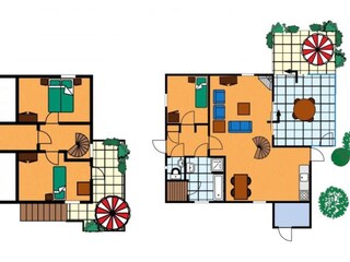 Vakantiehuis Kamperland Grondplan 21