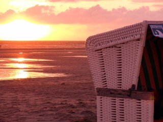 Sonnenuntergang Ordinger Strand