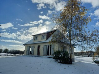 Das Ferienhaus in Februar