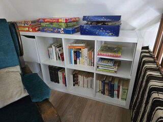 Bücher und Spiele für alle Altersklassen