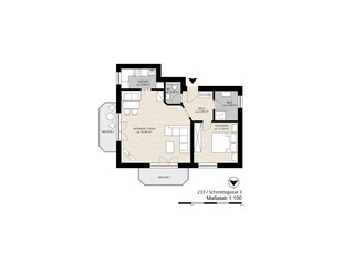 Appartamento per vacanze Oberstdorf Pianta del piano 18