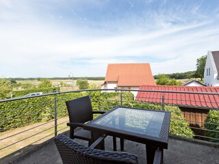 Blick von der Dachterrasse