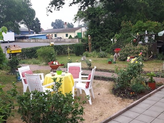 Teilansicht Garten