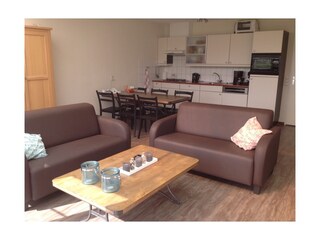 Holiday house Hoofdplaat Living Room 22
