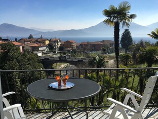 Balkon mit Seeblick