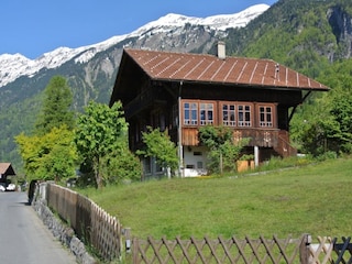 Chalet, Ansicht Ost, Sommer