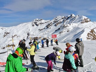 Das Skigebiet Hasliberb ist 20 Min entfernt