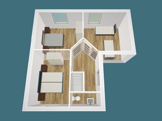 Casa de vacaciones Ouddorp Plano de planta 27