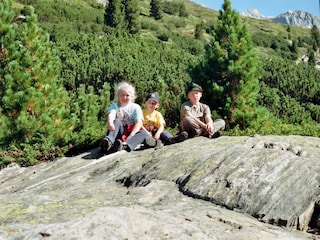 Auf dem Weg zur Steinbockhütte