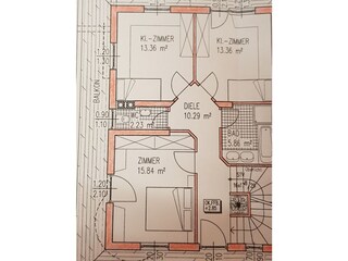 Appartamento per vacanze Mayrhofen Pianta del piano 23