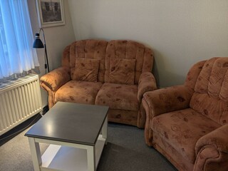 Die gemütliche Sitzgruppe
