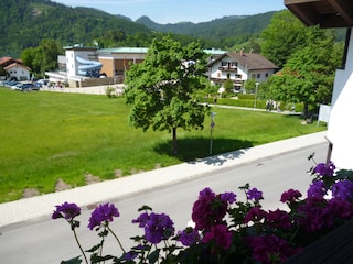 Blick vom Balkon zur Vitalwelt