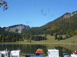 Spitzingssee in unmittelbarer Umgebung