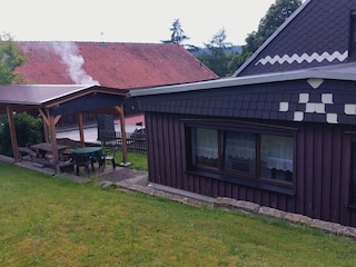 Unterkunft mit Sitzecke