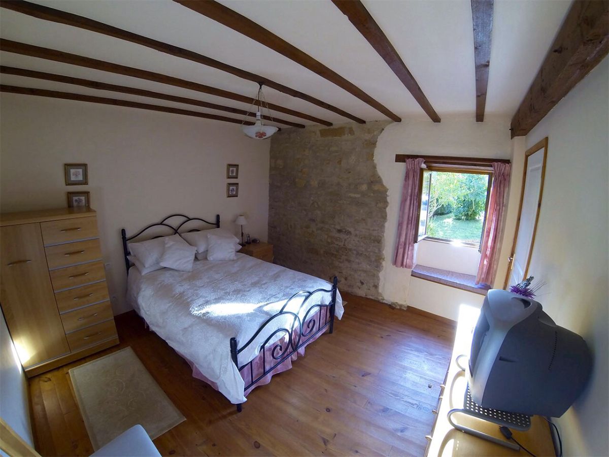 Ferienhaus le figuier, normandie, auxais frau jean hughes Gemütliches schlafzimmer