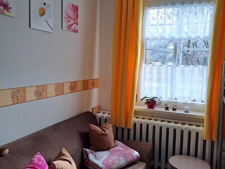 Schlafzimmer 2 mit Schlafsofa und Etagenbett