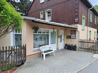 Unser Pensionshaus Eingangsbereich