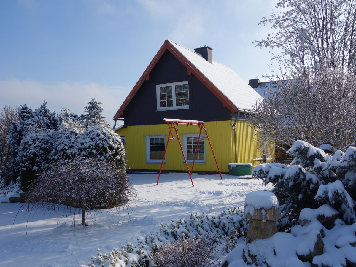 der Garten im Winterkleid