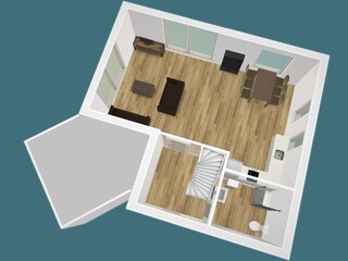 Casa de vacaciones Ouddorp Plano de planta 21