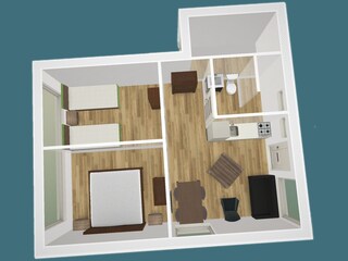 Casa de vacaciones Ouddorp Plano de planta 22