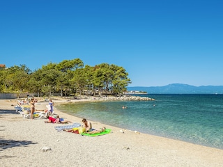 Strand in Malinska Umgebung