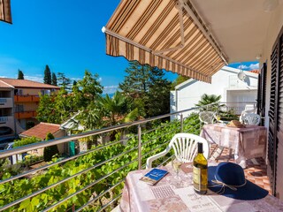 Apartamento de vacaciones Malinska Grabación al aire libre 4