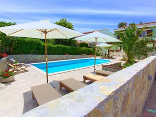 Apartamento de vacaciones Malinska Grabación al aire libre 1