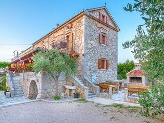 Apartamento de vacaciones Malinska Grabación al aire libre 2