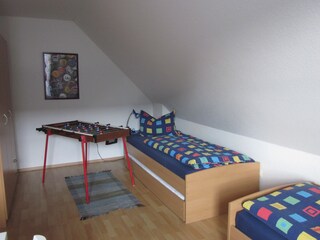 Kicker im Kinderzimmer