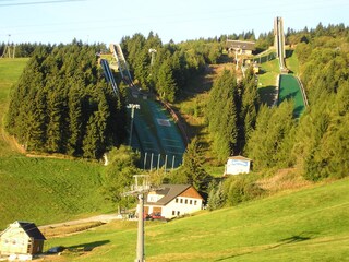 Blick aus der Ferienwohnung