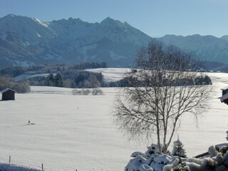 Loipe vorm  Haus