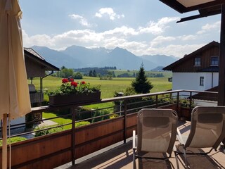 Balkon mit Traumaussicht