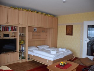 Wohnzimmer Schrankbett