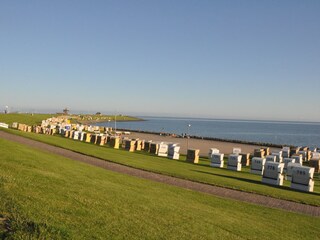 Strandleben in Büsum