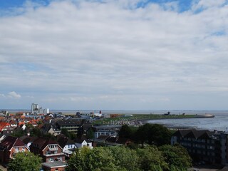 Büsum von oben