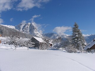 Aussicht vom Haus Richtung Backenstein