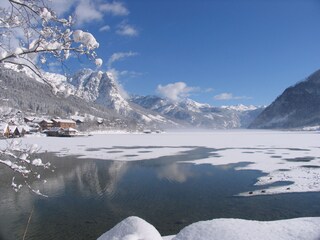 Der Grundlsee im Winter