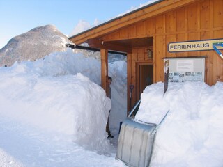 A lot of snow in february