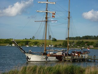 Segelschiff Weiße Düne