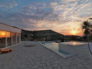 New Stone Villa with Pool