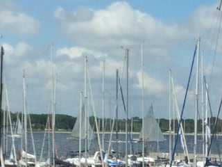 Kieler Woche direkt vorm Fenster