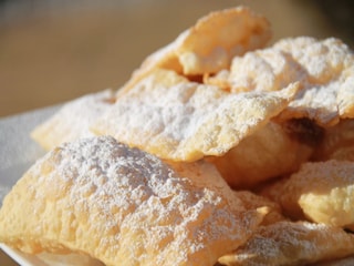 Süße hausgemachte Köstlichkeiten "Krapfen"