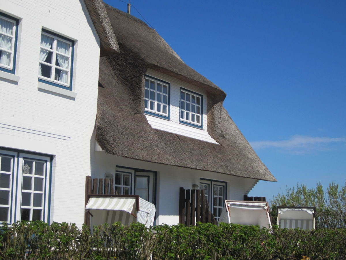 Oben rechts unsere Ferienwohnung