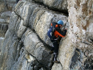 Aglio Klettersteig (Tofana di Mezzo 3244 M)