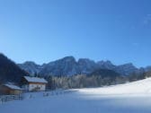 Ferienhaus im Winter