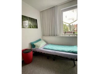 Aufbettung im Wohnzimmer