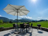 Terrasse mit einmaligem Bergblick