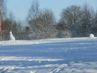 Winter 2021 - Golfplatz am FH einmal anders genutzt...