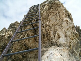 Passage aus den Günther Messner Kletterstieg