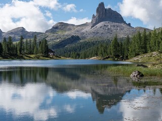 Croda da Lago am Federasee